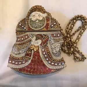 Vintage Mary Frances Santa bag. Perfect shape.